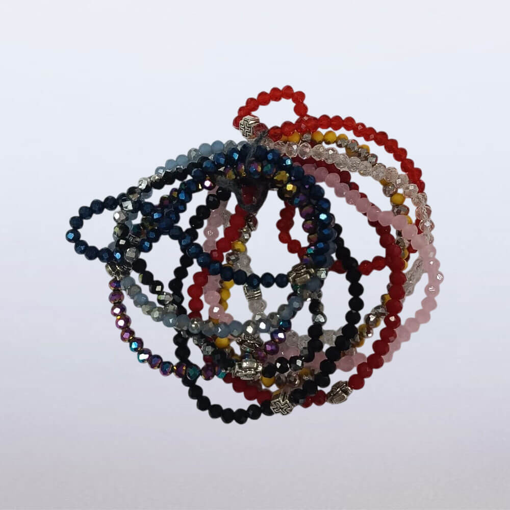 Стаклене бројанице мали бибер