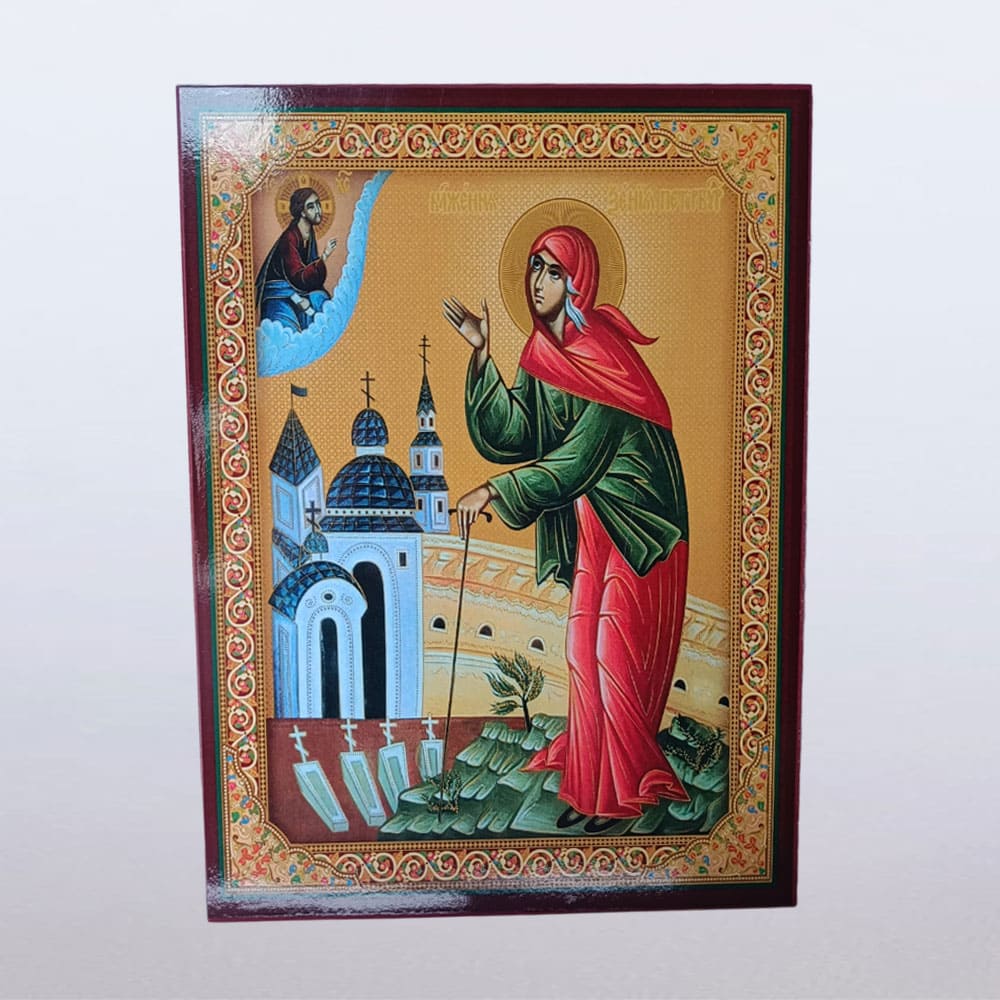 Икона Свете Ксеније 22×30 цм