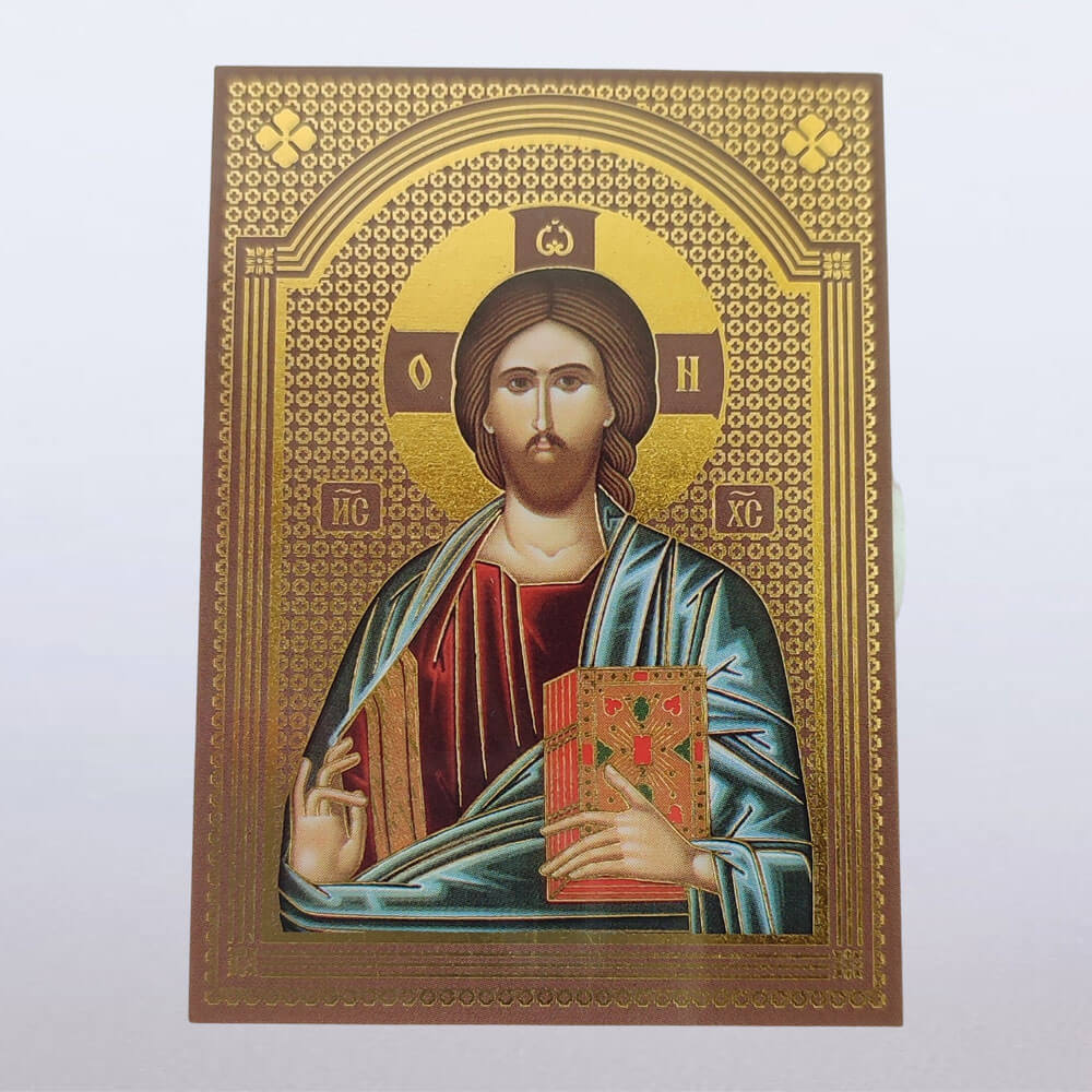 Иконица Исус Христ 7x5 цм