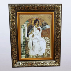 Иконa у раму – Св. Василија Острошког 10×14 цм (copy)