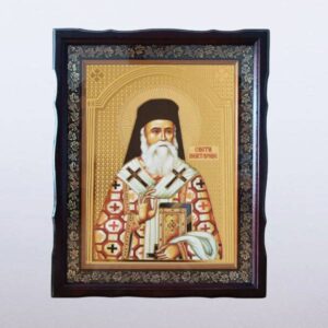 Икона у раму 30 x 40 цм Св. Нектарије