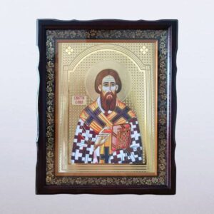 Икона у раму 30x40 цм Св. Сава